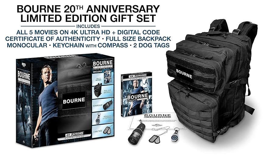 (未使用･未開封品)　The Bourne Classified Collection 0pbj0lf The Bourne Classified Collection [Blu-ray + HD] (Bilingual